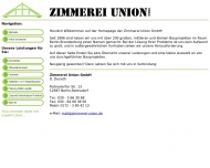 Bild Zimmerei Union GmbH