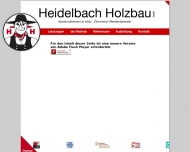 Website Heidelbach Holzbau