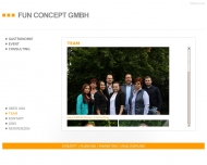 Website Fun Concept - Die Erlebnisgastronomie