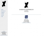 Website Rolf Andresen Immobilienvermittlung