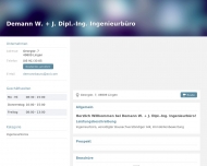 Bild Demann W. + J. Dipl.-Ing. Ingenieurbro