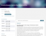 Kretschmann Astrid Rechtsanw?ltin in M?nchstr. 49A, 18439 Stralsund