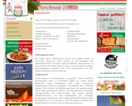 Website La Commedia Pizzeria-Restaurant