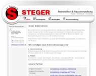 Bild Steger Steffen Dipl.-Immobilienwirt(VWA) Immobilienbro