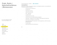 Website H�hn Dr. Naturheilverfahren