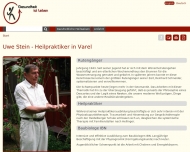 Heilpraktiker Uwe Stein Telefon +49 0 4451 969670 info gesundheit-ist-leben.de