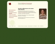 Website Grassinger Barbara Heilpraktikerin und Homöopathin