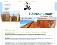 Bild Holzbau Schuff Inh. Roland Gde