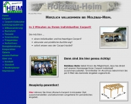 Holzbau-Heim - In 2 Minuten zu Ihrem individuellen Carport