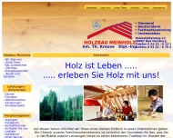 Bild Webseite Meinholz-Holzbau Westerode