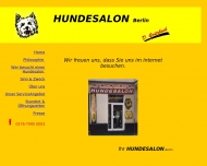 Website Grützbach Doris Hundesalon - alle Rassen