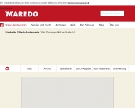 Website MAREDO Steakhouse Köln Dompropst-Ketzer-Straße