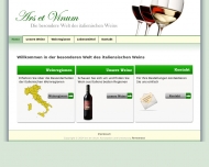 Website Ars et Vinum Wein Import u. Vertriebsges.