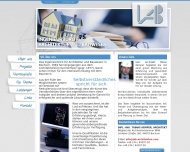 Website Ingenieurbüro für Architektur und Bauwesen IAB Kemper