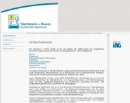 Website Hartmann + Ruess