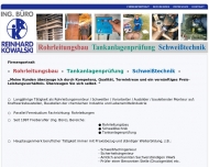 Bild Kowalski Reinhard Dipl.-Ing.(FH), SFI, Rohrleitungsbau, Schweitechnik, Ing.Bro