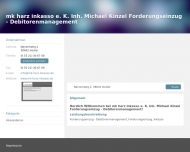 Bild mk harz inkasso e. K. Inh. Michael Kinzel Forderungseinzug - Debitorenmanagement