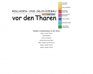 Bild Vor den Tharen Volker Rolladen, Fenster