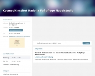Bild Kosmetikinstitut Radolla Fupflege Nagelstudio