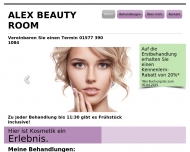 Website Kosmetikstudio Alex Beauty Room