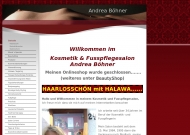 Kosmetik und Fu?pflege Andrea B?hner - Startseite
