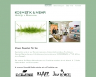 Website Kosmetik & Mehr - Heildje von Renesse