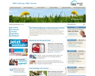 Website Innungskrankenkasse Bremen und Bremerhaven