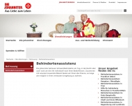 Website Johanniter-Unfall-Hilfe