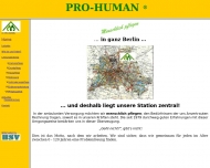 Bild Pro-Human Häusliche Pflege u. Betreuung GbR