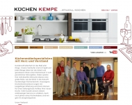 Website Lindenauer K�chenstudio Kempe