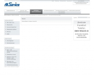 Website Ausbildungszentrum All-Service Sicherheitsdienste