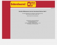 Bild Wolf Markus Schreinerei