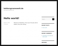 Bild Kohler's grne Welt Floristik - Pflanzen - Wohndekor