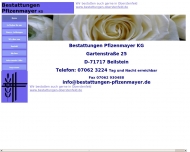 Bild Bestattungen Pfizenmayer KG