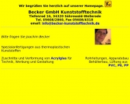 Bild Becker GmbH Kunststofftechnik