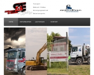 Althaus Sander GmbH Transport Abbruch Erdbau Entsorgungszentrum Betontransporte