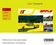 Bild Epple Internationale Transporte Transporte