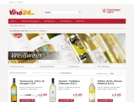 Website Vino- Ihr Weinmarkt