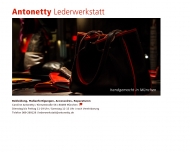 Bild Antonetty Lederwerkstatt