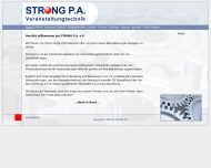 Bild Strong P.A. Veranstaltungstechnik Stark Norbert