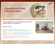 Website Praxis für Logopädie Christine Gölzer