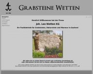 Bild Wetten Joh. Leo Marmorwerk u. Steinmetzbetrieb GmbH & Co Kommanditgesellschaft