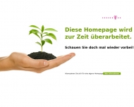 Hier entsteht eine neue Homepage