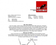 Website Rabe's Auto- und Motorradvermietung