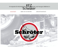 Website KFZ Schröter Fahrzeugreparaturen
