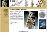 Bild Meinl sen. Rudi Metallinstrumentenbaumeister