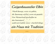 Bild Elbin Rudolf , Thomas Geigenbauatelier