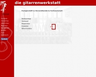 Website Die Gitarrenwerkstatt E. Krause