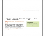 Bild un-mgliches aus Stoff