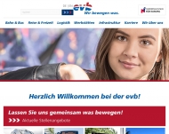 Bild EVB Reisebro Flug Schiff Bahn Bus